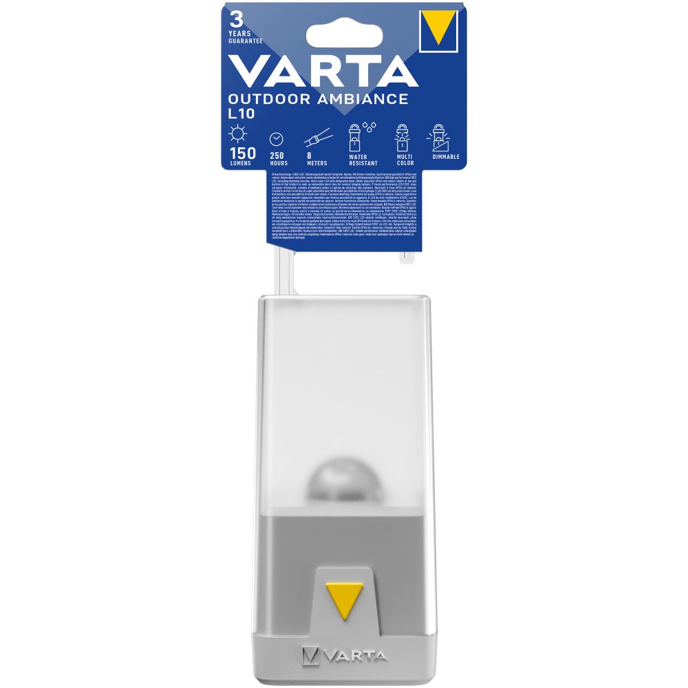 VARTA Outdoor Ambiance Lantern L10 3AA Campingleuchte Lampe ohne Batterien