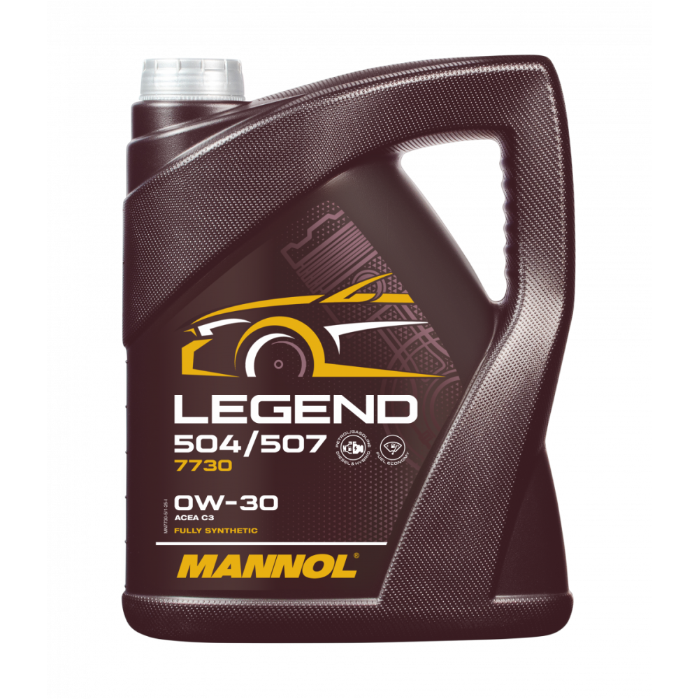 MANNOL Legend 504/507 0W-30 5L Motoröl – MN77305SCT VW Longlife III C3 Premium