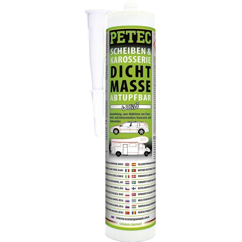 PETEC Scheiben- und Karosseriedichtmasse 83290 310 ml