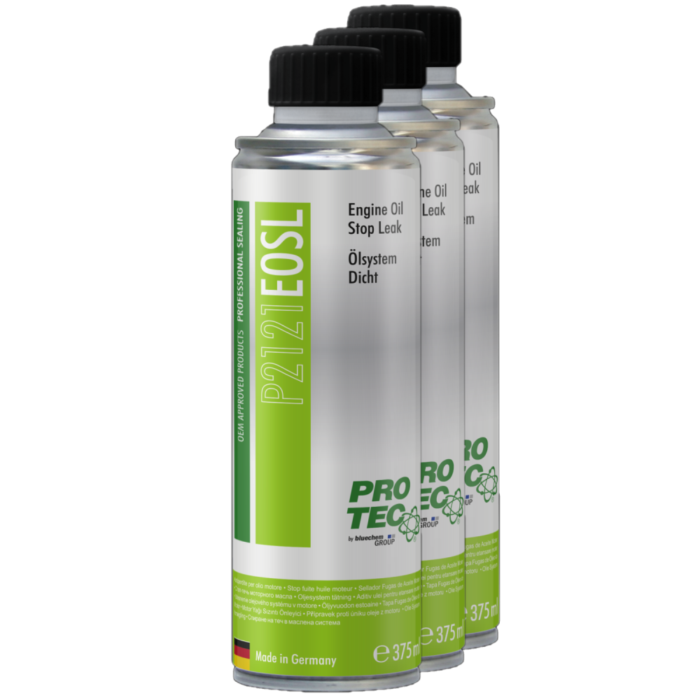 PROTEC 3x 375 ml Ölsystem Dicht P2121 Stoppt Ölverlust und schützt Dichtungen
