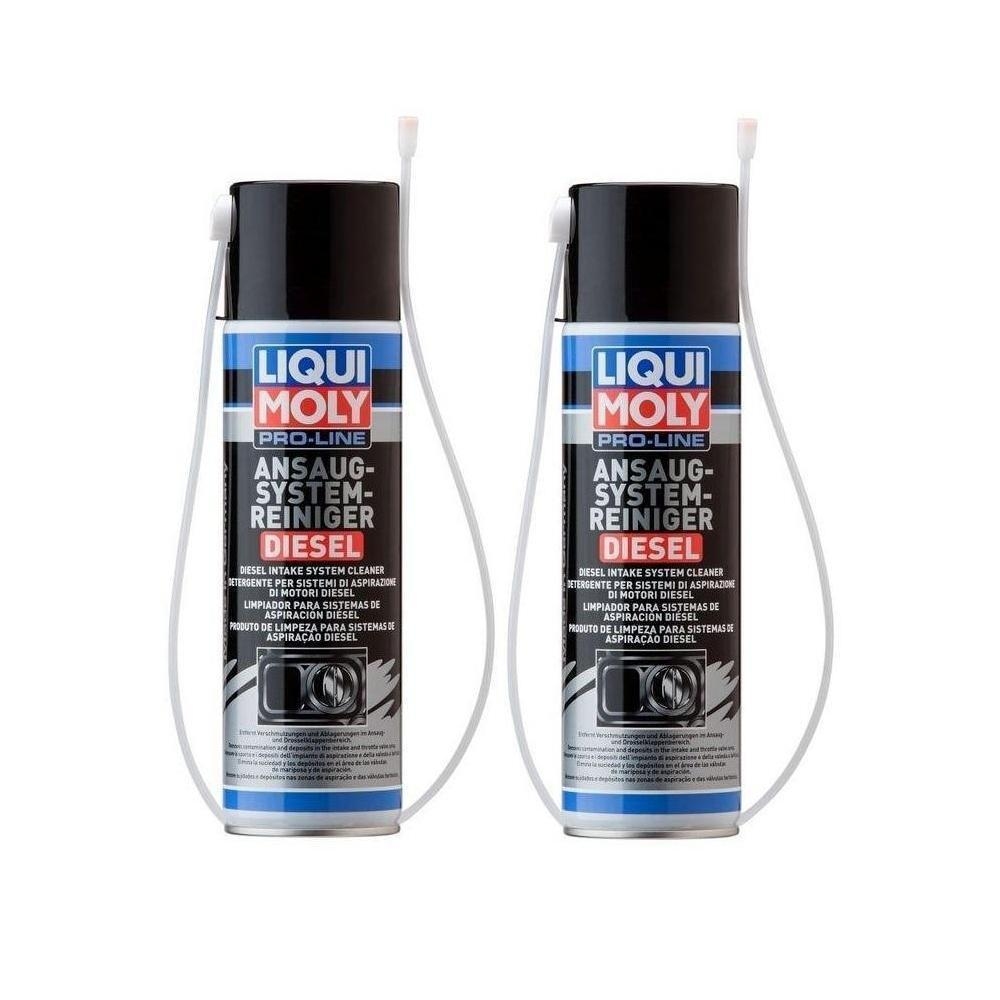 2x Kraftstoffadditiv LIQUI MOLY 5168 Pro-Line Ansaugsystemreiniger Diesel