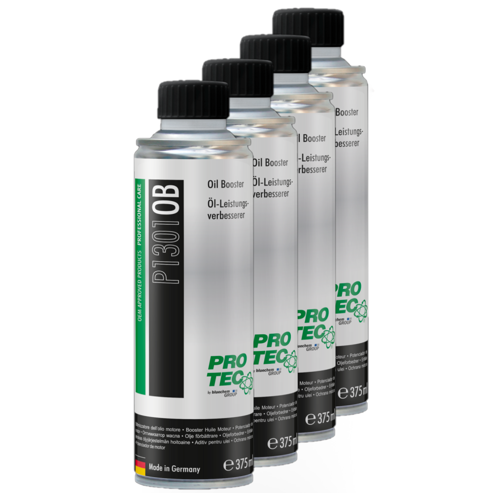 PROTEC 4x 375 ml OIL BOOSTER P1301 ÖLLEISTUNGSVERBESSERER