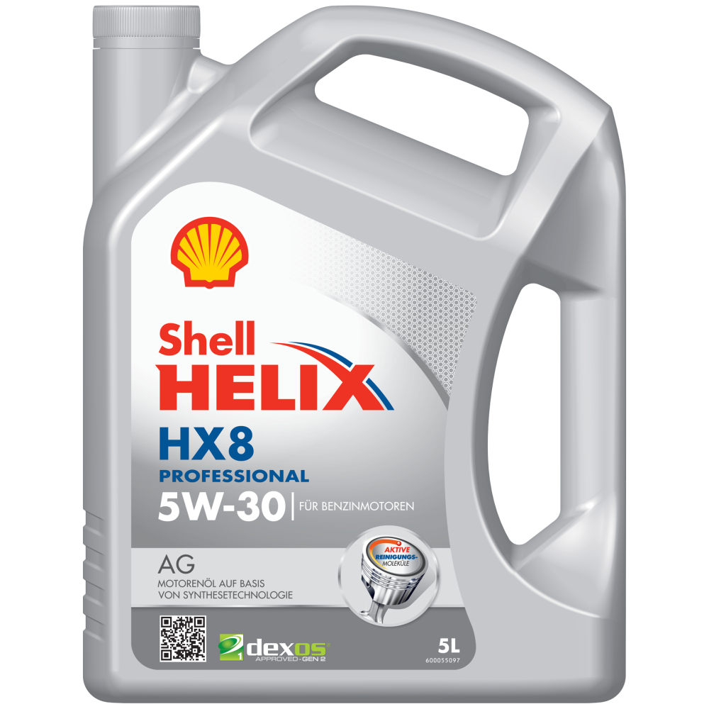 Shell Helix HX8 Professional AG 5W-30 5L 550054288