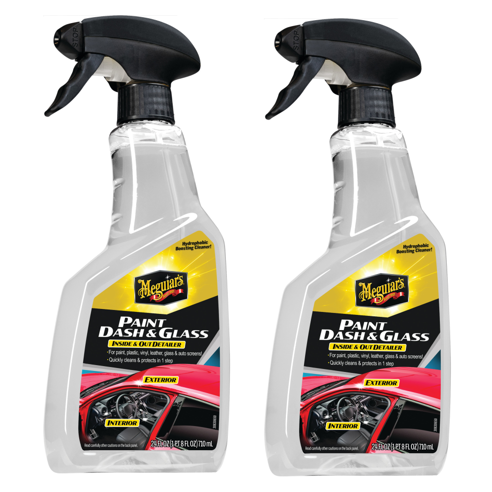 2x Meguiars G420201EU Paint Dash Glass Reiniger Cockpitpflege Glasreiniger 709ml