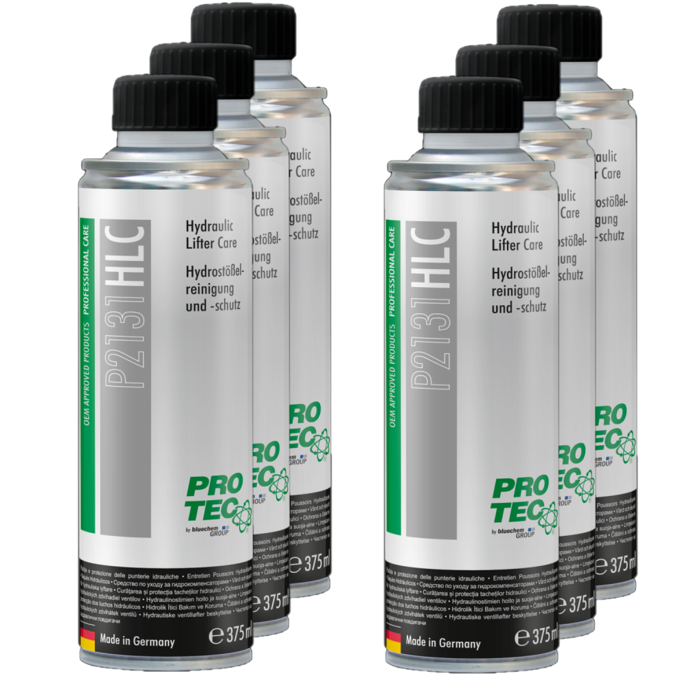 PROTEC 6x 375 ml Hydrostößelreinigung P2131 Reduziert Verschleiß