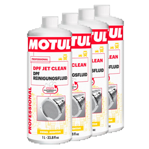 Motul 4x 1 L Additiv, Ru&szlig;-/Partikelfilterregeneration 110486 DPF JET CLEAN MPS