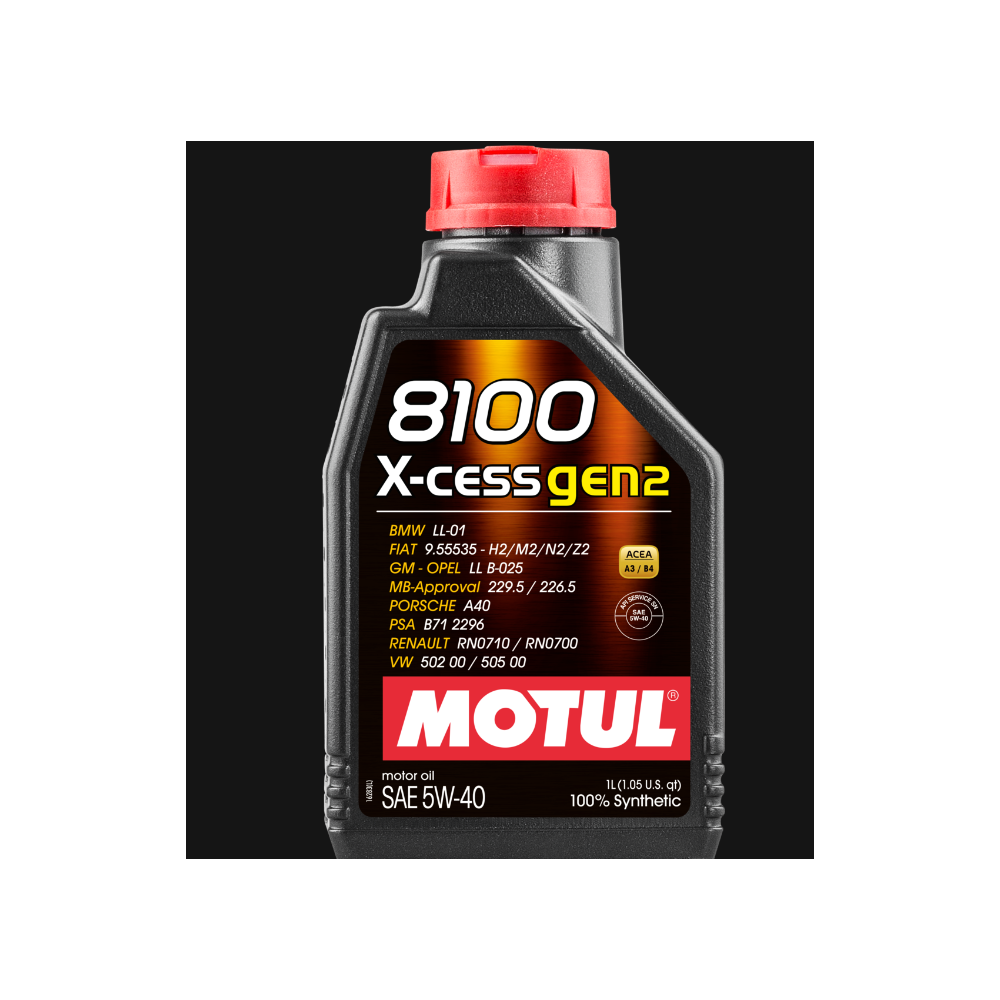 Motoröl MOTUL 112351 8100 X-CESS GEN2 5W-40 für
