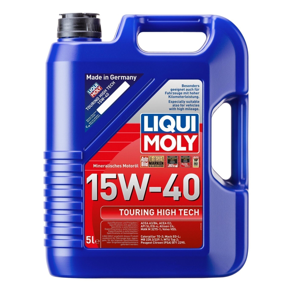 Motoröl LIQUI MOLY 1096 Touring High Tech 15W-40 für