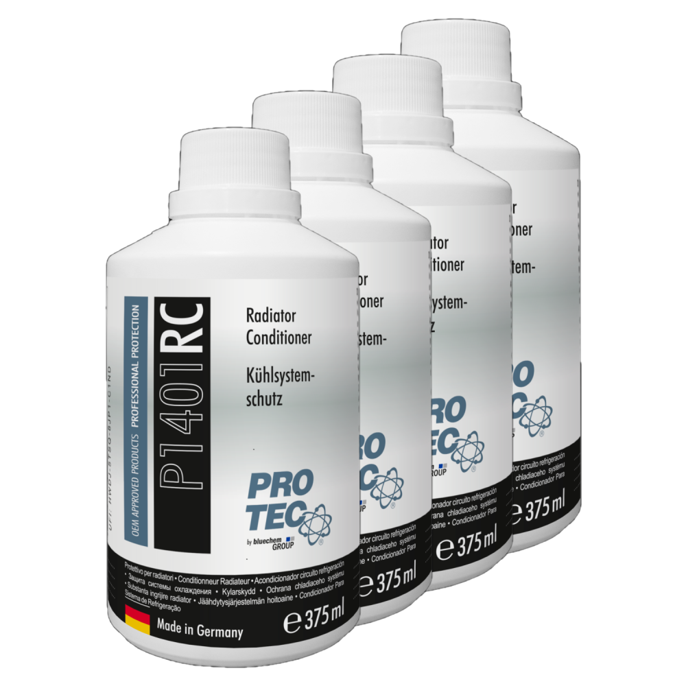 PROTEC 4x 375 ml K�hlsystemschutz P1401 Schutz vor Rost, Korrosion Kalk