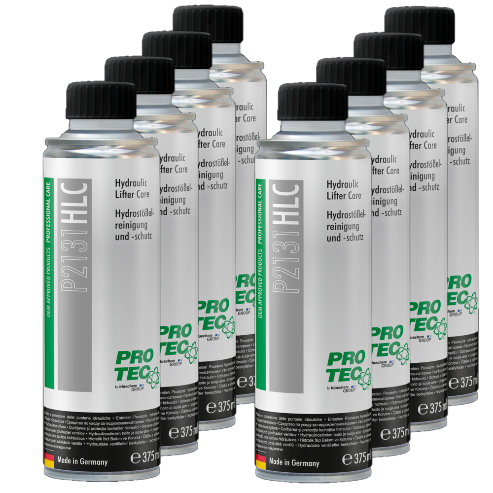 PROTEC 8x 375 ml Hydrostößelreinigung P2131 Reduziert Verschleiß