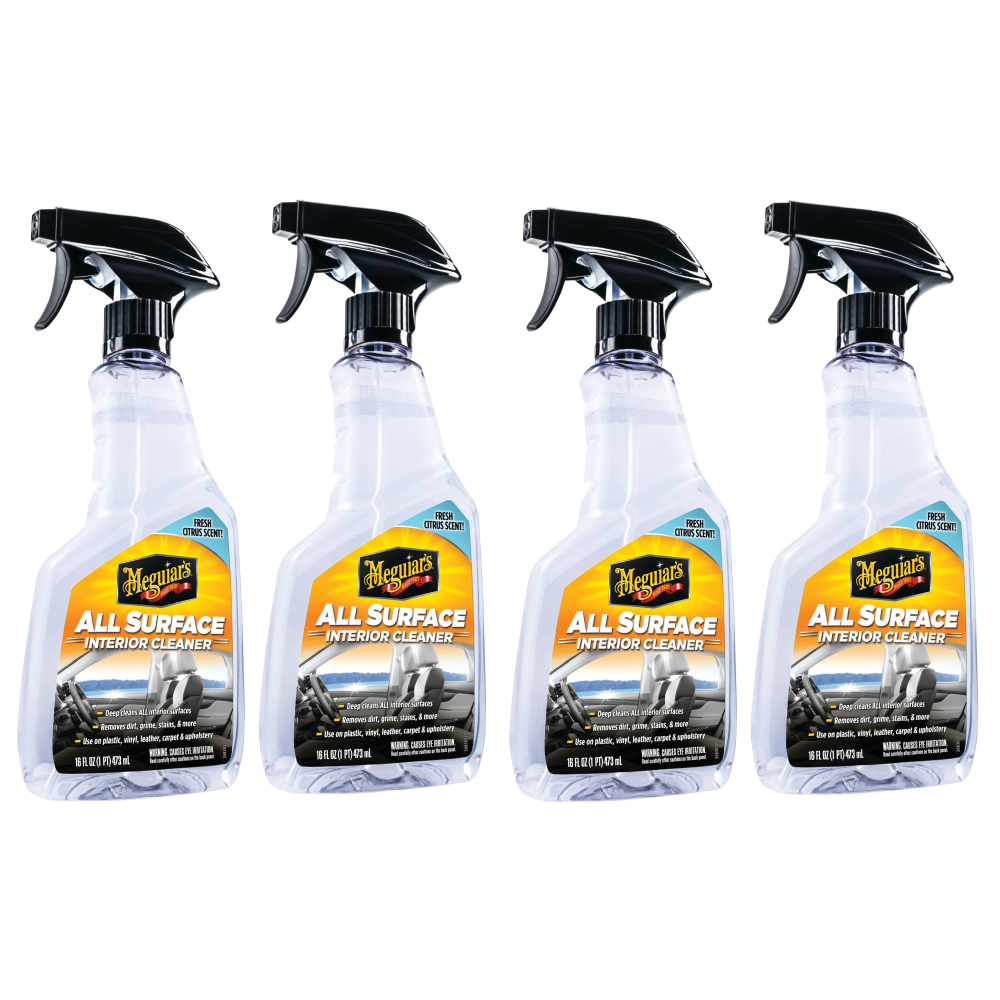 4x Meguiars 7100329605 All Surface Interior Cleaner Innenreiniger Auto 473ml