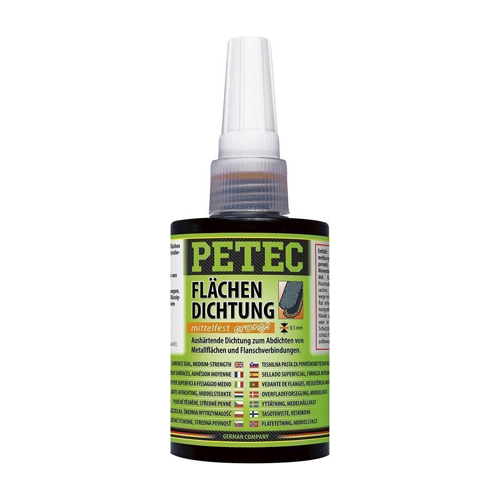 PETEC Flächendichtung Mittelfest Orange 75ml 97175