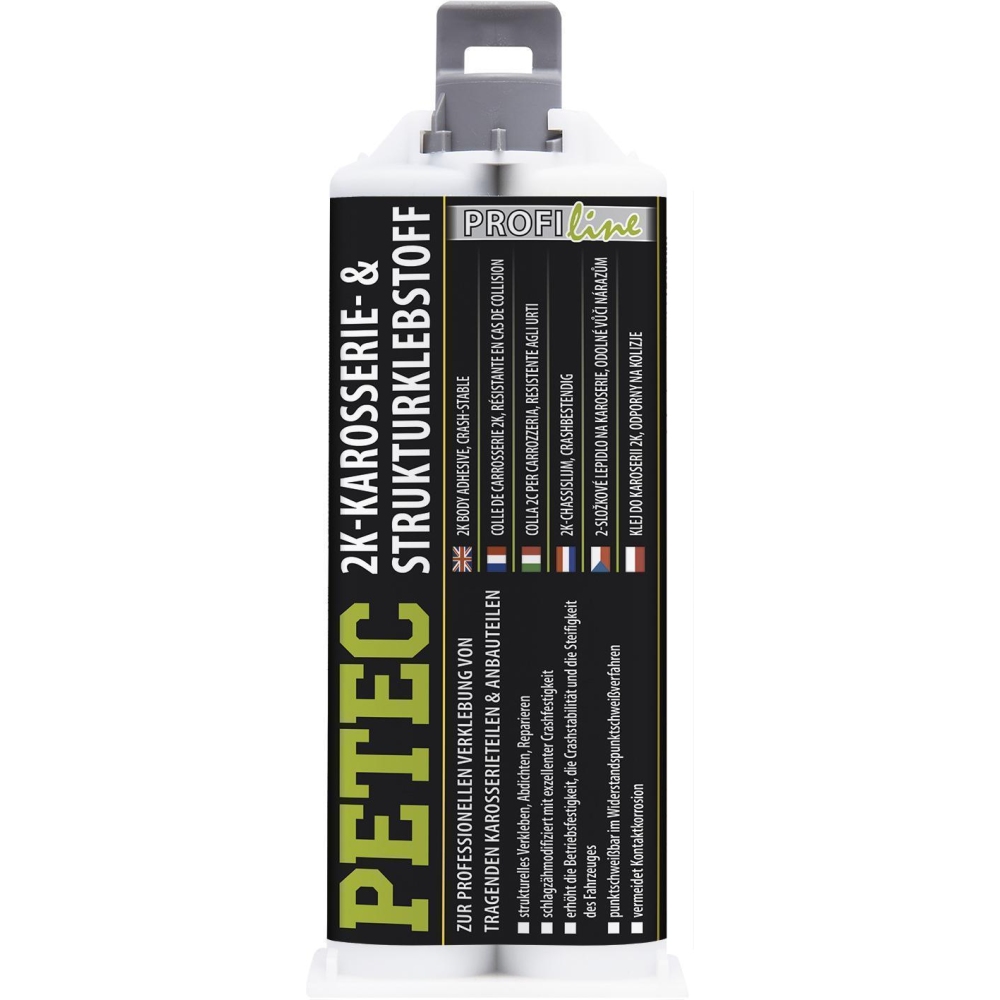 PETEC 2K Karosserie- und Strukturklebstoff 98155 50ml