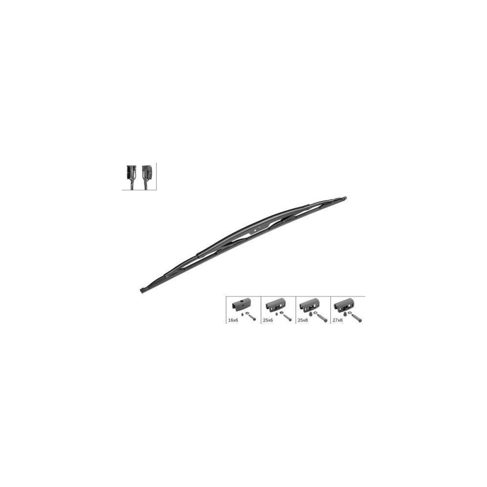 Wischblatt BOSCH 3 397 011 425 Twin für AUWÄRTER DAF IVECO KÄSSBOHRER MAN VOLVO