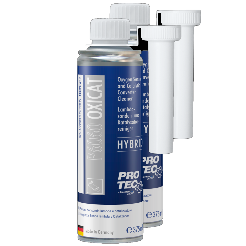 PROTEC 2x 375 ml Lambdasonden- und Katreiniger Hybrid P6060 Reinigt Abgassystem