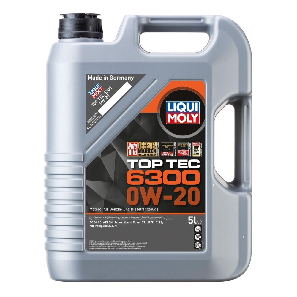 Motoröl LIQUI MOLY 21211 Top Tec 6300 0W-20 für