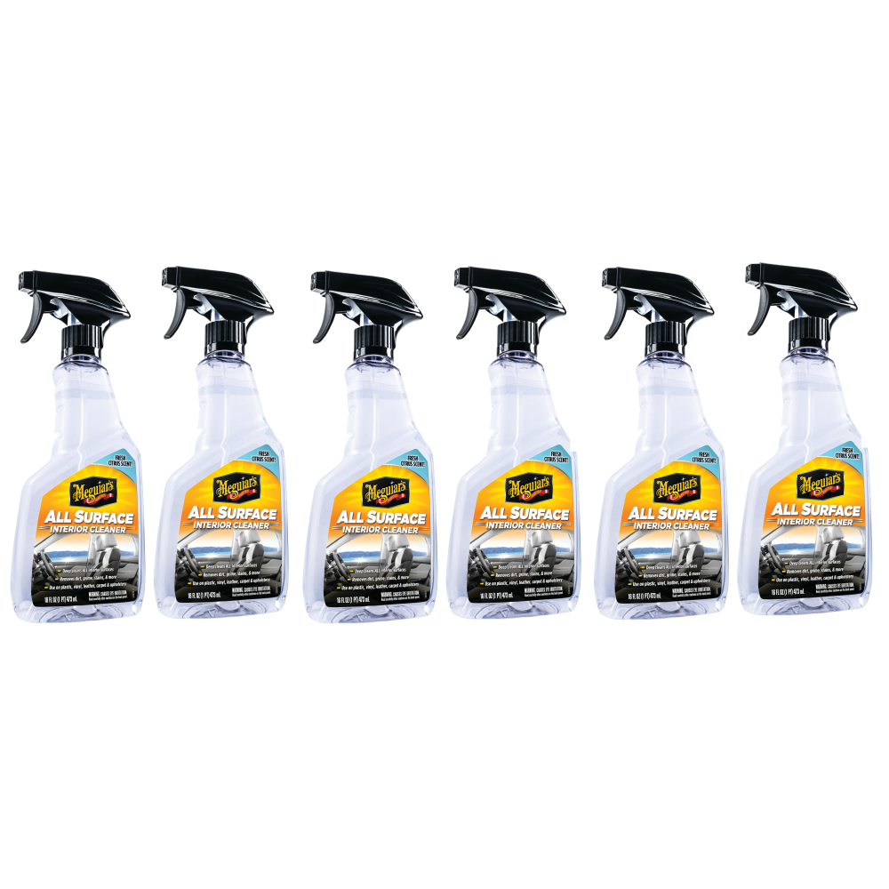6x Meguiars 7100329605 All Surface Interior Cleaner Innenreiniger Auto 473ml