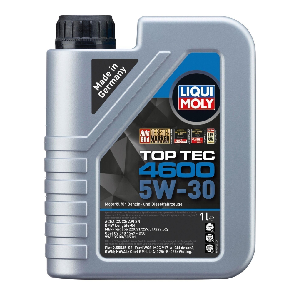 Motoröl LIQUI MOLY 3755 Top Tec 4600 5W-30 für