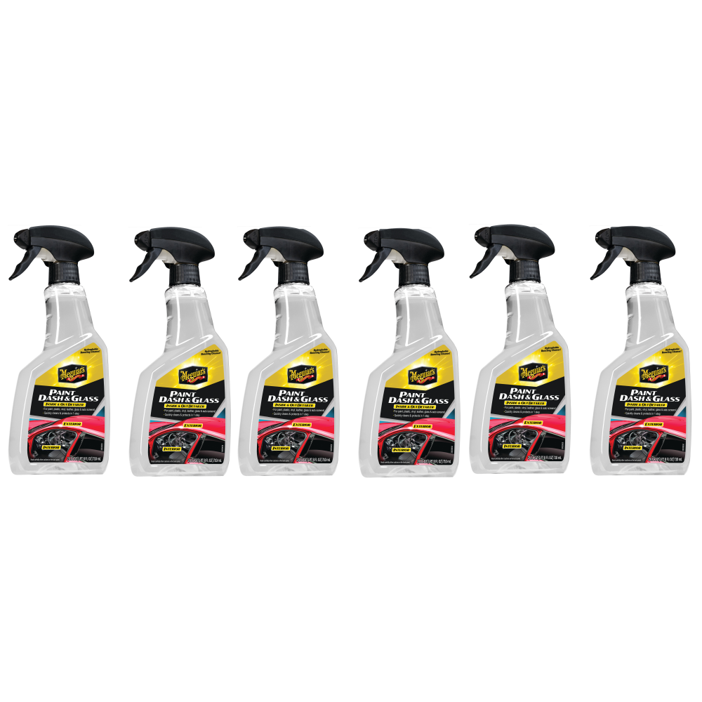 6x Meguiars G420201EU Paint Dash Glass Reiniger Cockpitpflege Glasreiniger 709ml