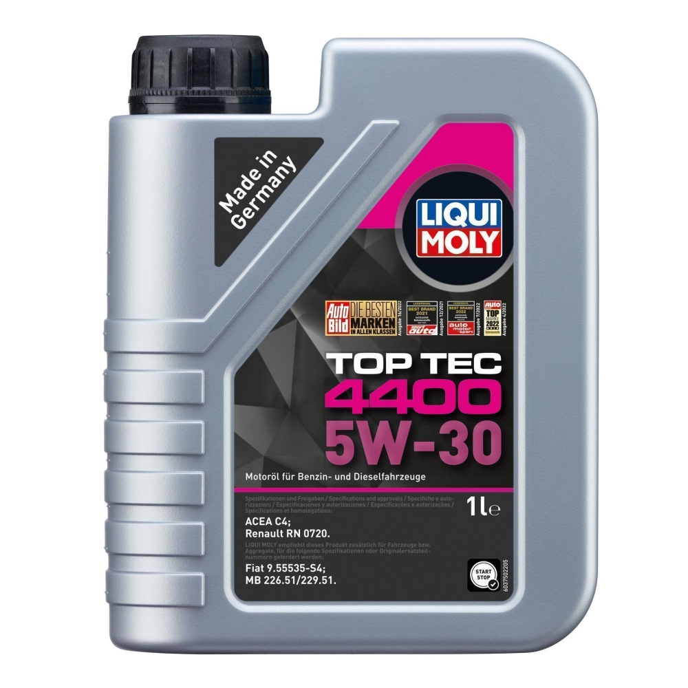 Motoröl LIQUI MOLY 3750 Top Tec 4400 5W-30 für