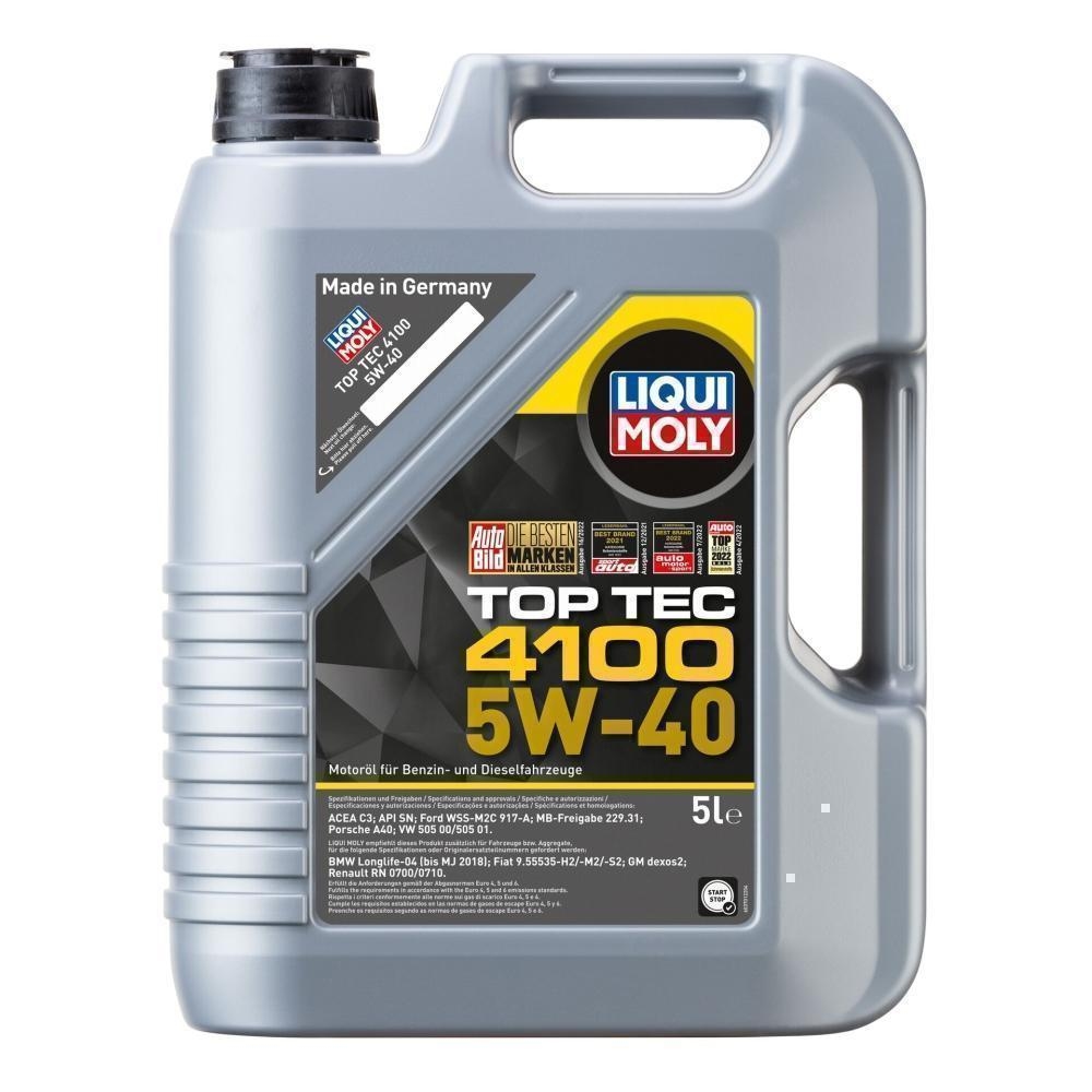 Motoröl LIQUI MOLY 3701 Top Tec 4100 5W-40 für