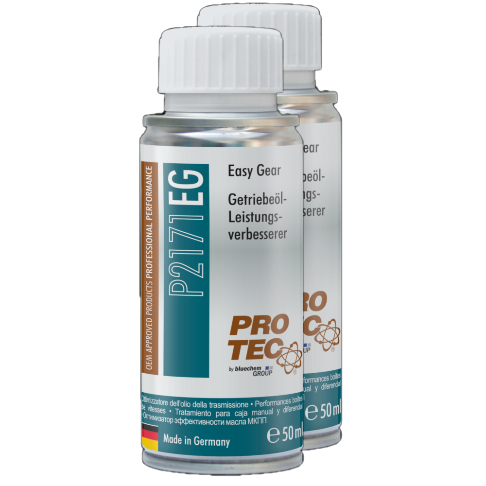 PROTEC 2x 50 ml Getriebeöladditiv Leistungsverbesserer P2171 Easy Gear Öl
