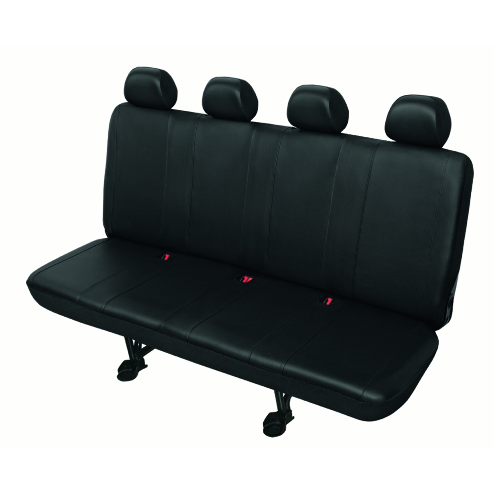 HP Autozubeh&ouml;r Schonbezug Transporter Skai 4er Sitzbank Schwarz 1x22816HP