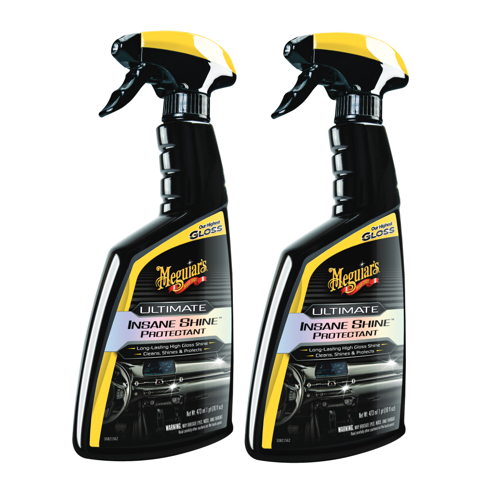 4x Meguiars Ultimate Insane Shine Protectant Innenraum Cockpitpflege 473ml