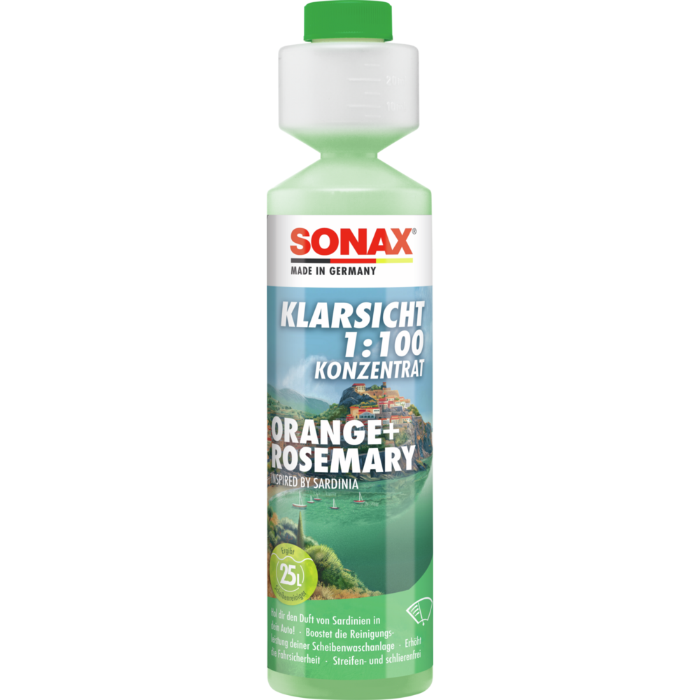 SONAX KlarSicht 1:100 Konzentrat Orange+Rosemary 250 ml