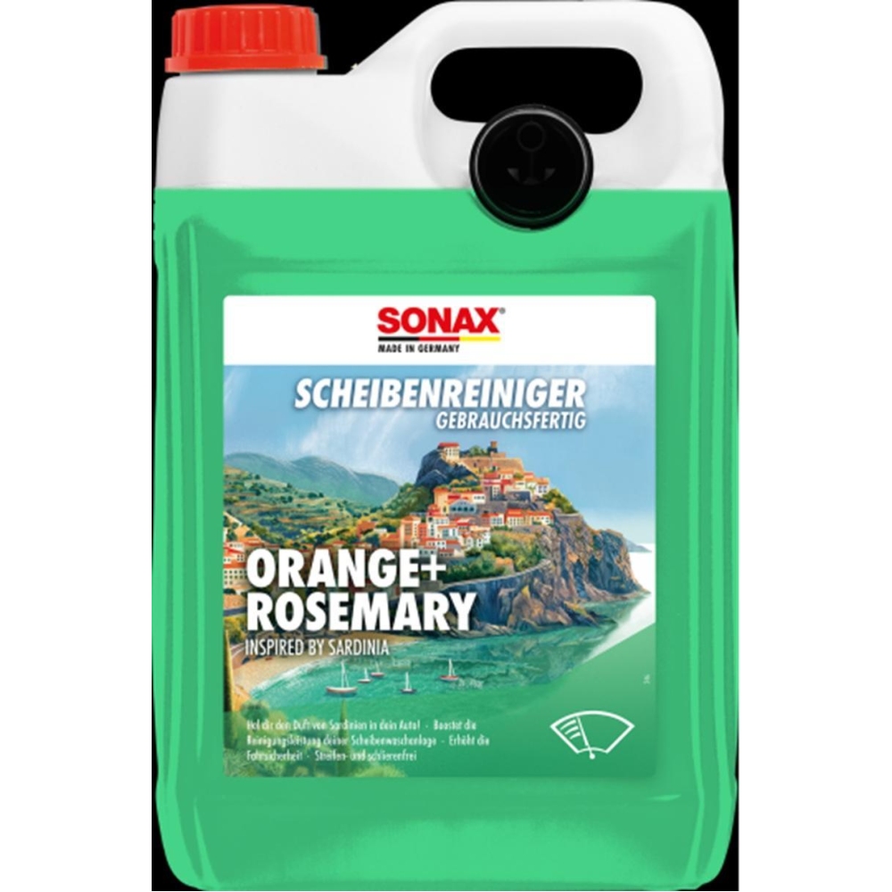 SONAX ScheibenReiniger gebrauchsfertig Orange+Rosemary 5,02 l