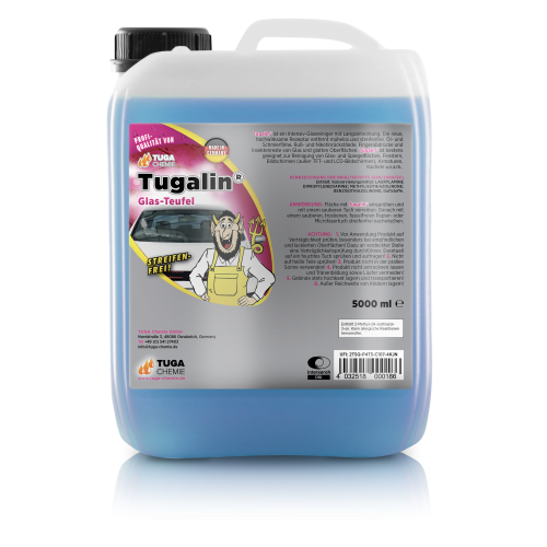 TUGA TUGALINNANO Glasreiniger Scheibenreiniger Fensterreiniger Autopflege 5l