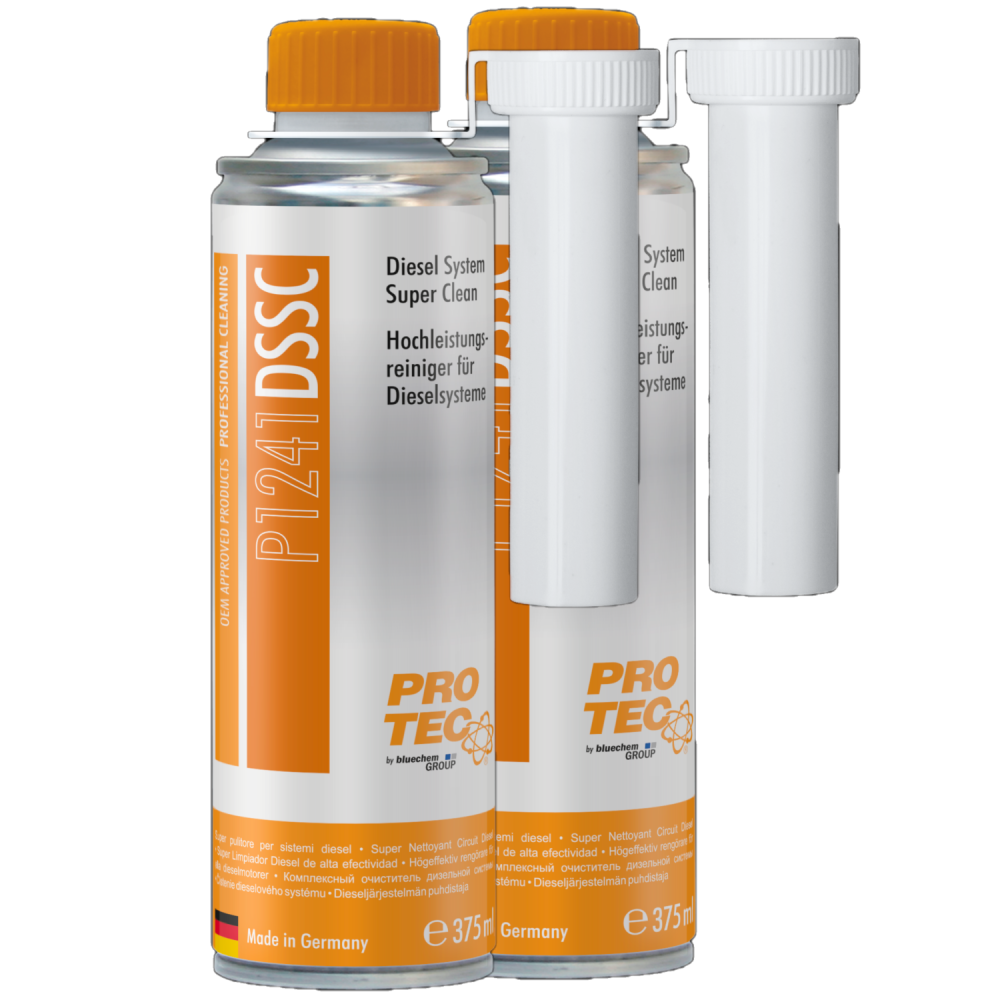 PROTEC 2x 375 ml Hochleistungsreiniger für Dieselsysteme P1241