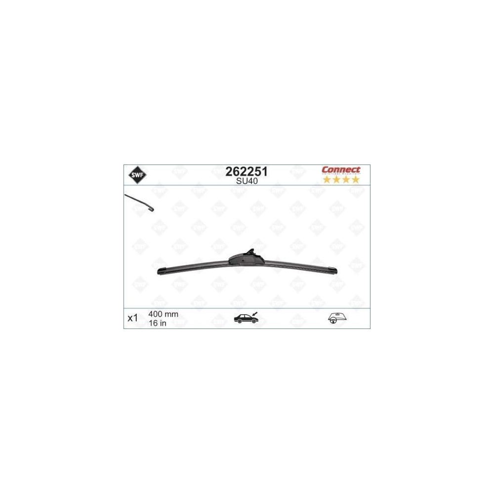 Wischblatt SWF 262251 CONNECT MADE IN GERMANY für FORD PEUGEOT HYUNDAI KIA