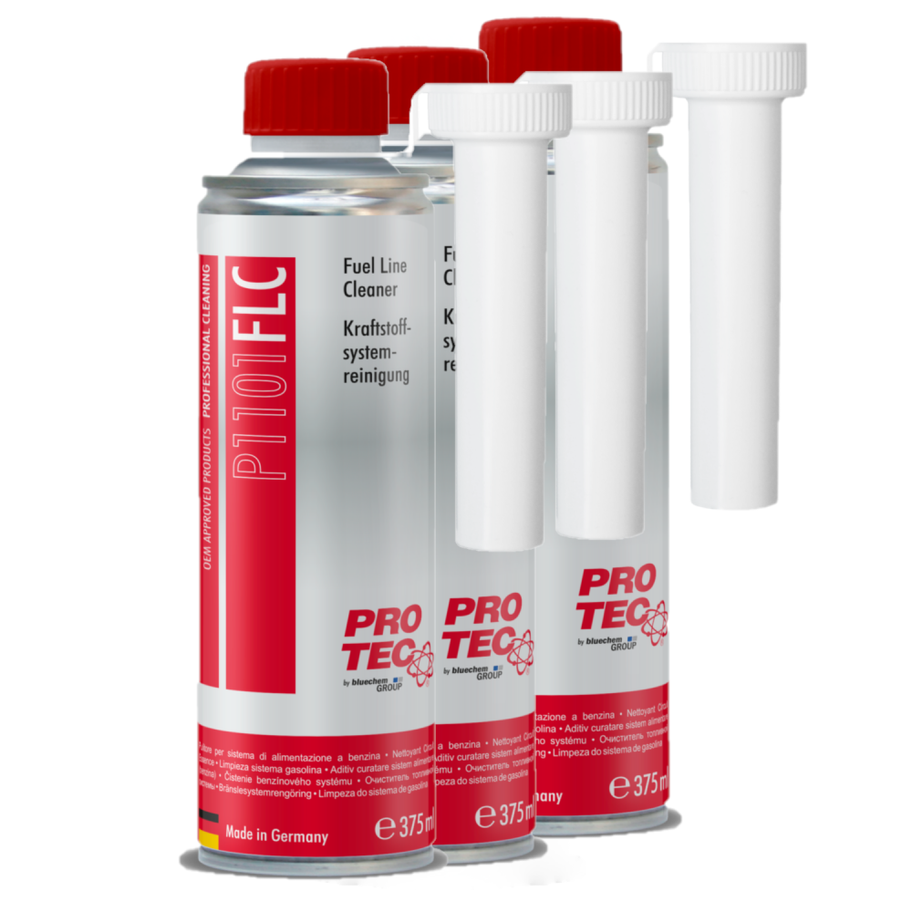 PROTEC 3x 375 ml Kraftstoffsystemreiniger P1101