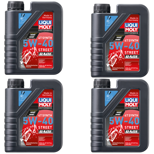 Motor&ouml;l LIQUI MOLY 2592 Motorbike 4T Synth 5W-40 Street Race f&uuml;r