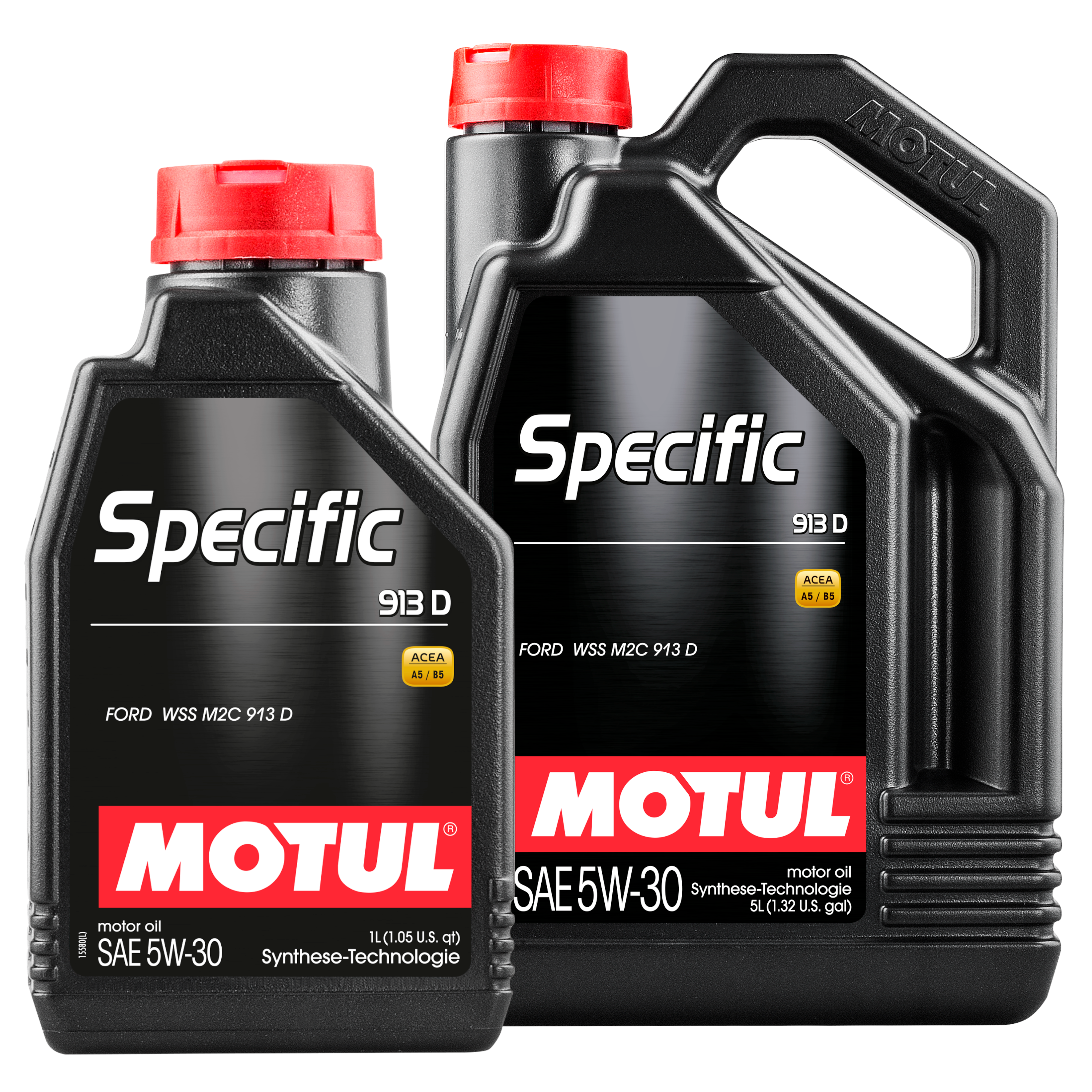 MOTUL PKW Specific 913D 5W-30 Hochleistungs Motorenöl für Dieselmotoren 5+1L
