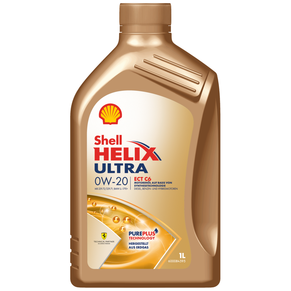 Shell Helix Ultra ECT C6 0W-20 1L 550074665