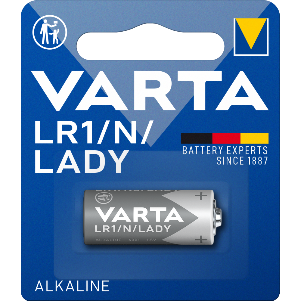 VARTA ALKALINE Special LR1/N/Lady Blister 1 Batterie Spezialbatterien