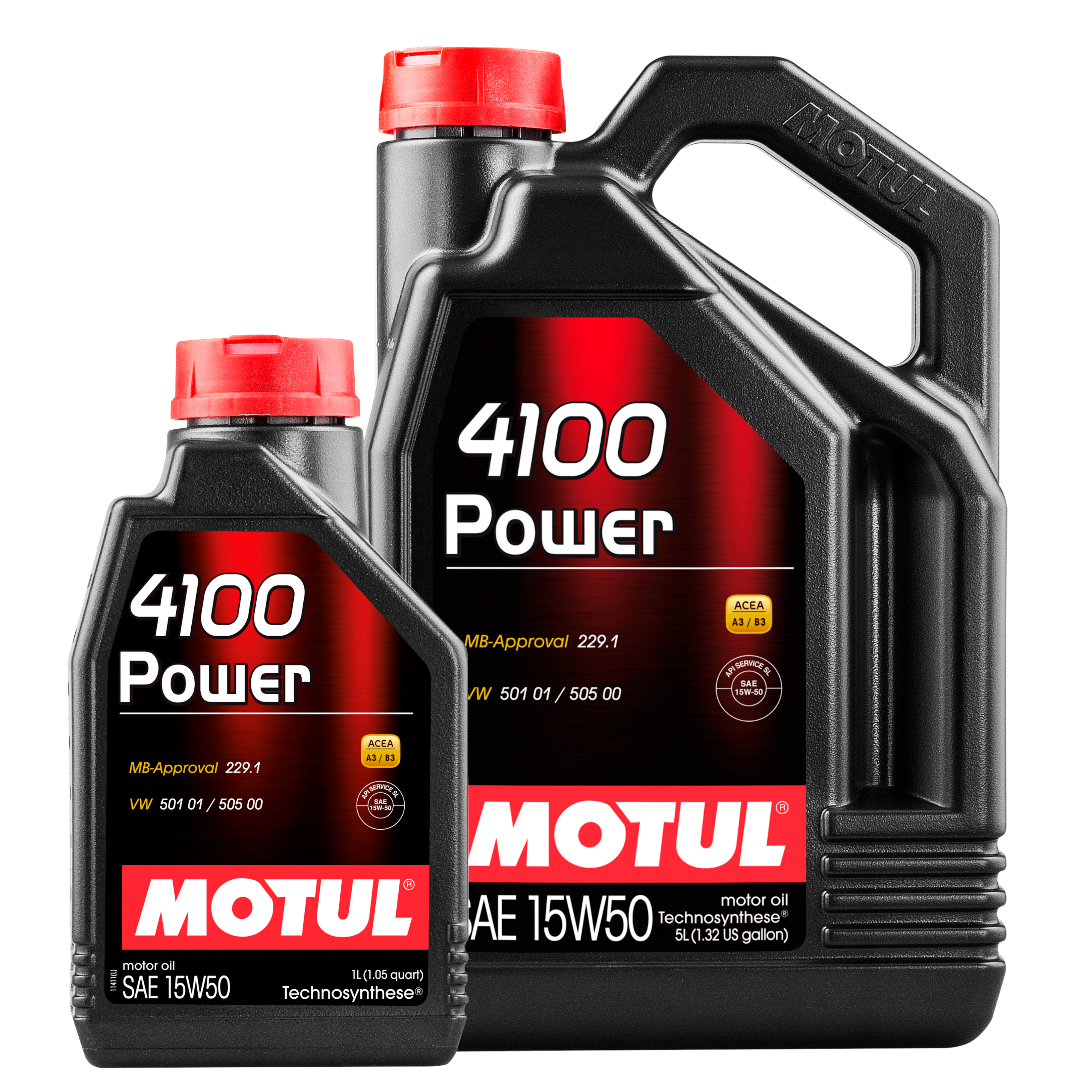 MOTUL PKW 4100 Power 15W-50 Ganzjahresöl reduziert Ölverbrauch 5+1 Liter