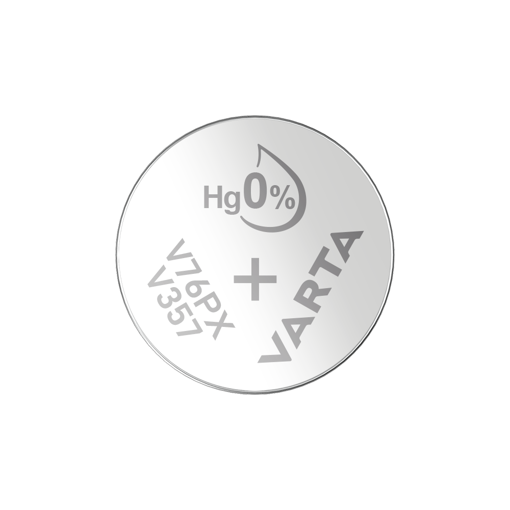 VARTA SILVER Coin V357/SR44 Knopfzelle Napfblister 1 Batterie