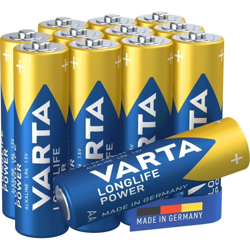 VARTA Longlife Power AA langlebig und kraftvoll Batterie Big Box 12 Batterien