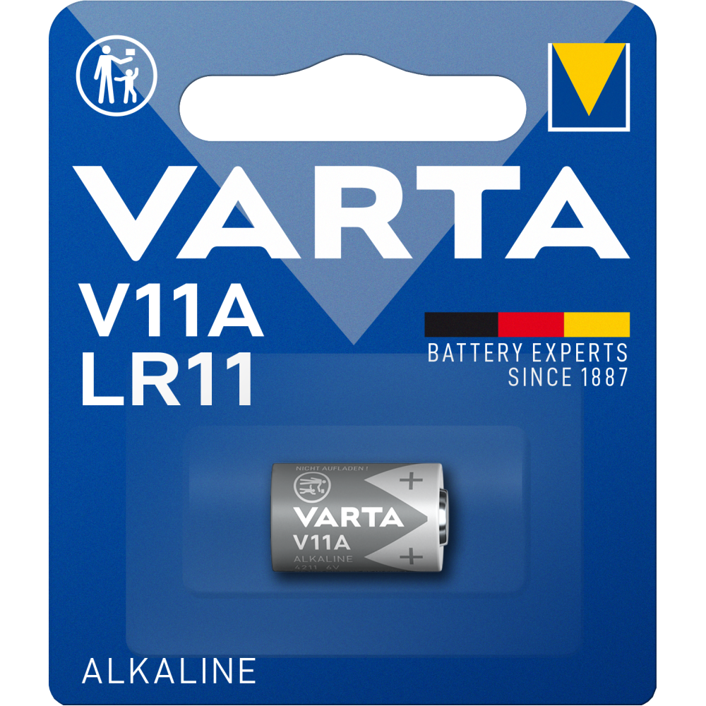 VARTA ALKALINE Special V11A Blister 1 Batterie Spezialbatterien
