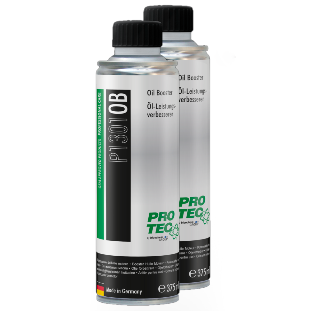 PROTEC 2x 375 ml OIL BOOSTER P1301 ÖLLEISTUNGSVERBESSERER