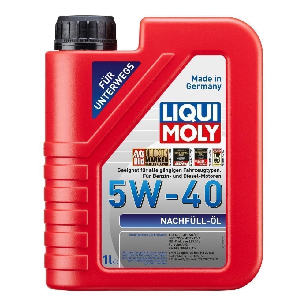 Motoröl LIQUI MOLY 1305 Nachfüll-Öl 5W-40 für