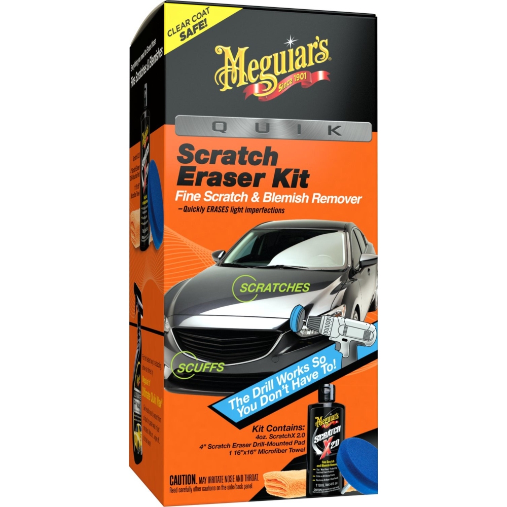 Meguiars 7012129539 Quik Eraser Scratch Kit – Kratzer entfernen leicht gemacht