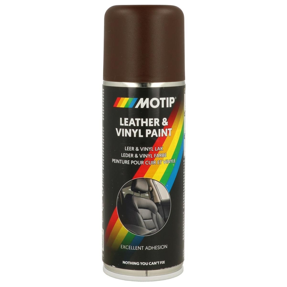 Motip Lederspray RAL 8017 200ml Lederfarbe Lederpflege Spray Auffrischer