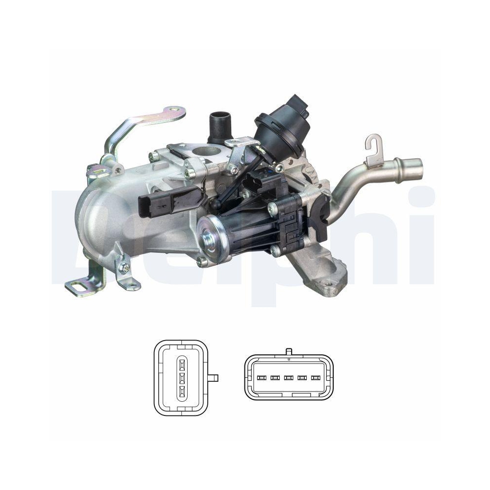 DELPHI EG10452-12B1 AGR-Ventil f&uuml;r CITRO&Euml;N FORD PEUGEOT VOLVO DS