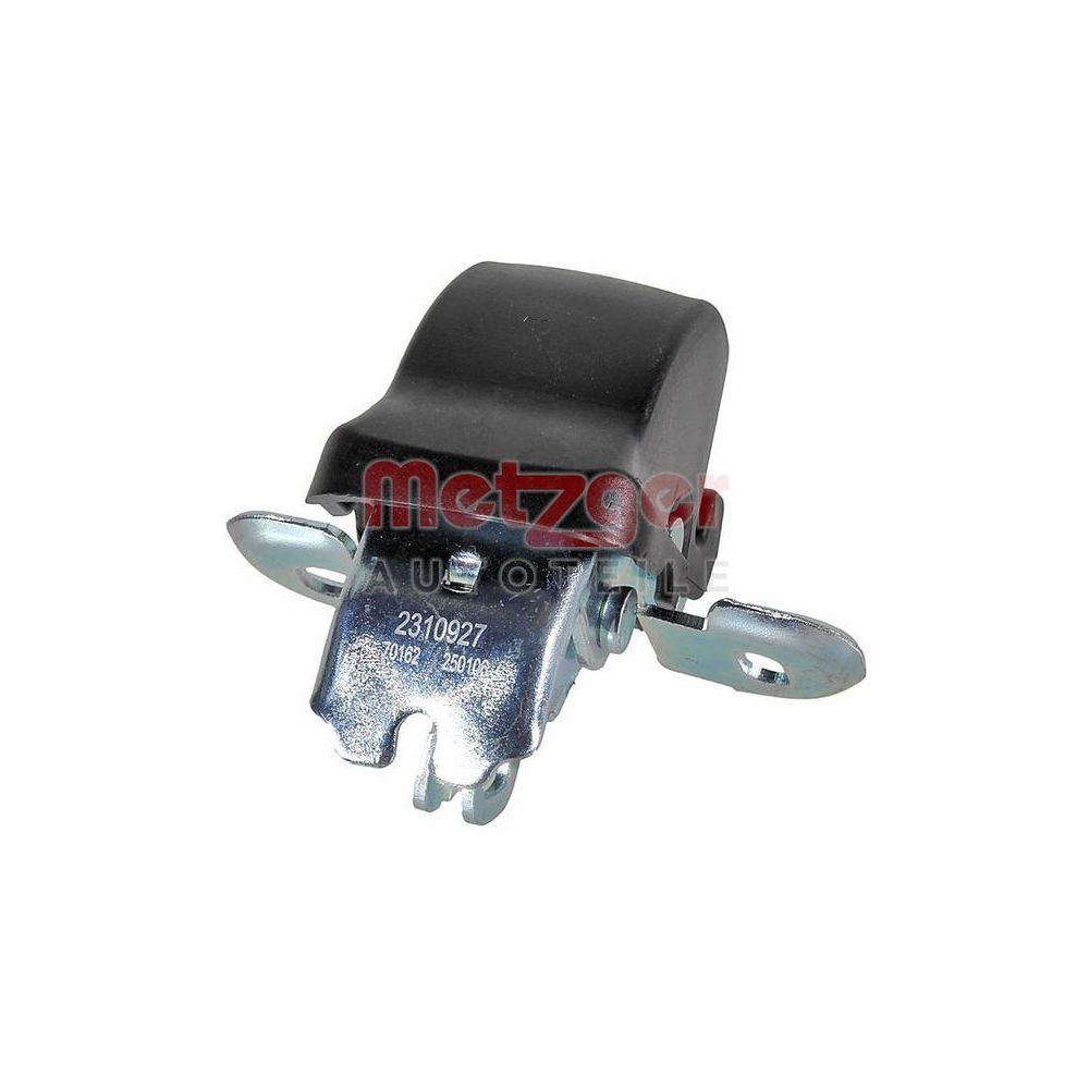 Heckklappenschloss METZGER 2310927 für DACIA, Fahrzeugheckklappe, mitte