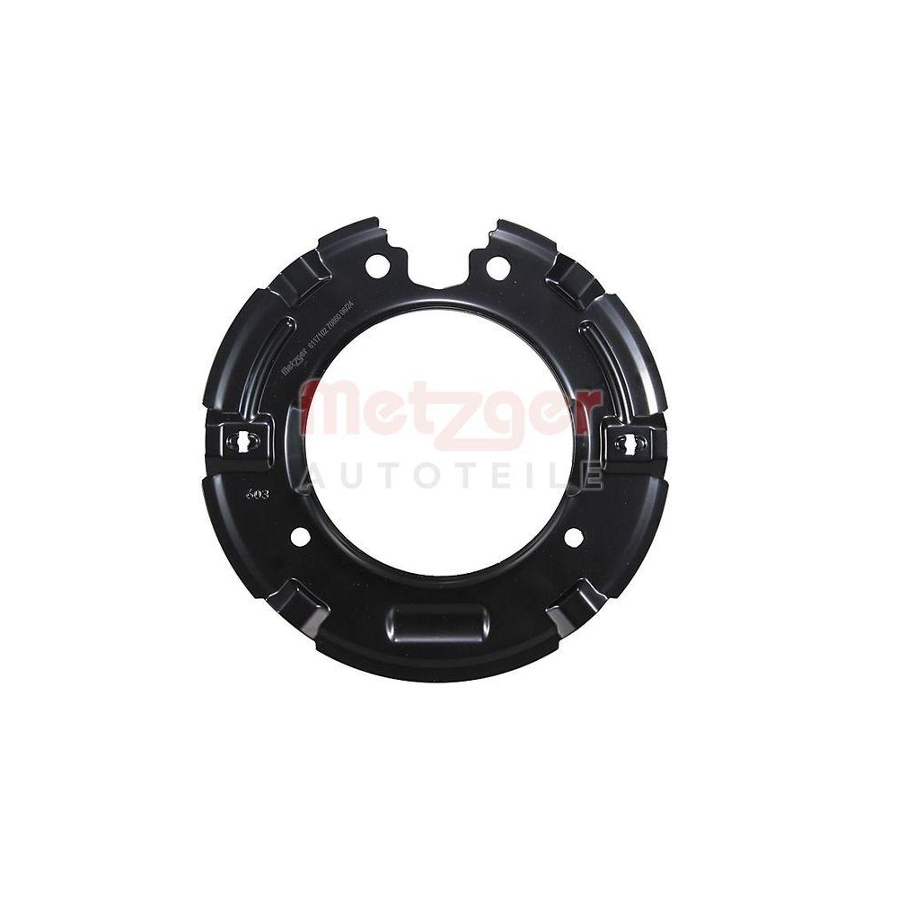 Bremstr&auml;gerplatte METZGER 6117102 GREENPARTS f&uuml;r BMW, Hinterachse links