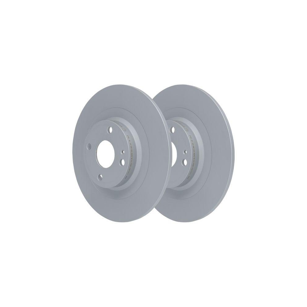 Bremsscheibe ATE 24.0110-0407.1 f&uuml;r MAZDA, Hinterachse